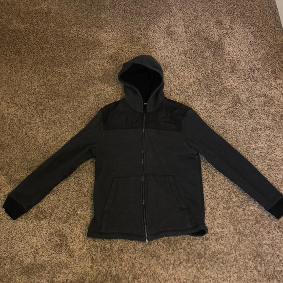 Grey/Black APT. 9 Zipper Jacket - Picture 1 of 8
